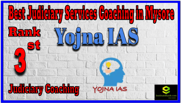 Rank 3. Yojna IAS Best Judiciary Services Coaching in Mysore Rank 3. Yojna IAS Best Judiciary Services Coaching in Mysore