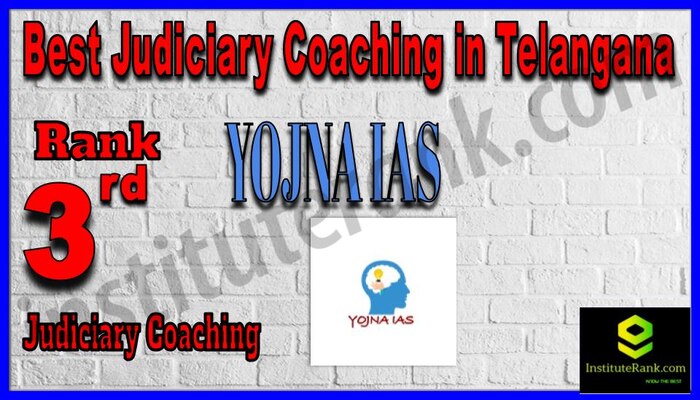 Rank 3. Yojna IAS Best Judiciary Services Coaching in Telangana