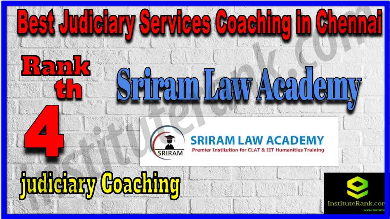 Rank 4 Best Judiciary Services coaching in Chennai Rank 4 Best Judiciary Services coaching in Chennai