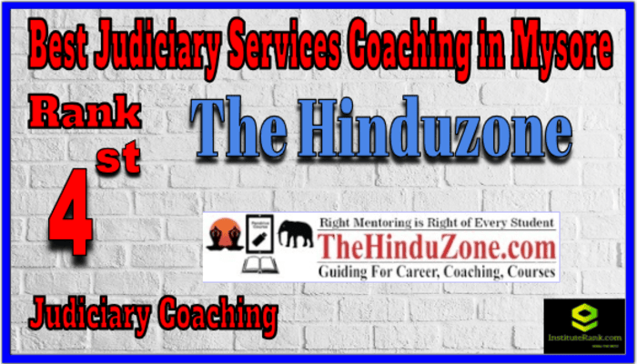 Rank 4. The Hinduzone - Best Guidance Platform In Mysore Rank 4. The Hinduzone - Best Guidance Platform In Mysore