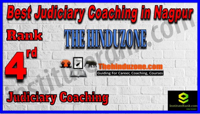 Rank 4. The Hinduzone IAS Best Judiciary Services Coaching in Nagpur
