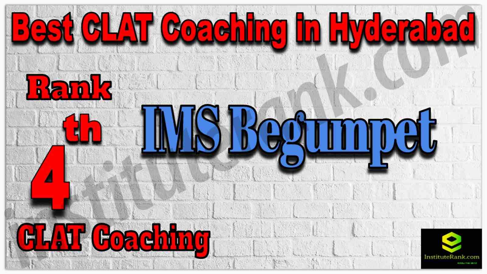 Rank 4th Best CLAT Coaching in Hyderabad