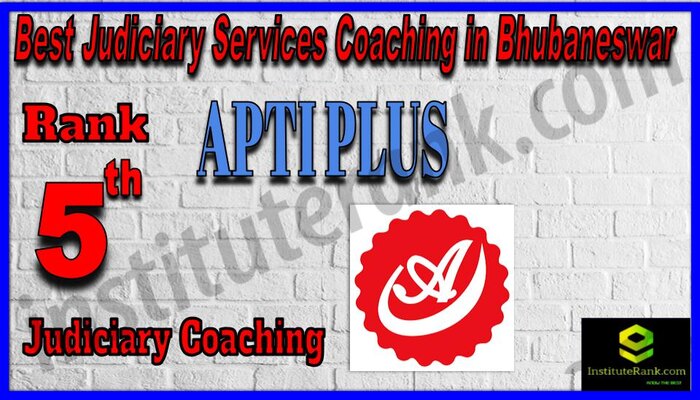 Rank 5. Apti Plus Academy for Civil Services Top Best Judiciary Services Coaching in Bhubaneswar
