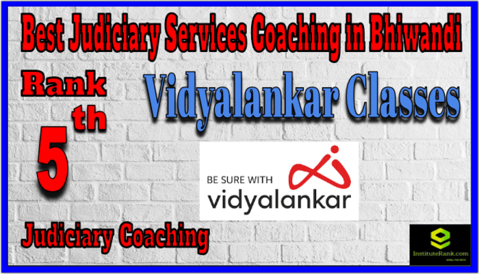 Rank 5. Vidyalankar Classes Top Best Judiciary Services Coaching in Bhiwandi Rank 5. Vidyalankar Classes Top Best Judiciary Services Coaching in Bhiwandi