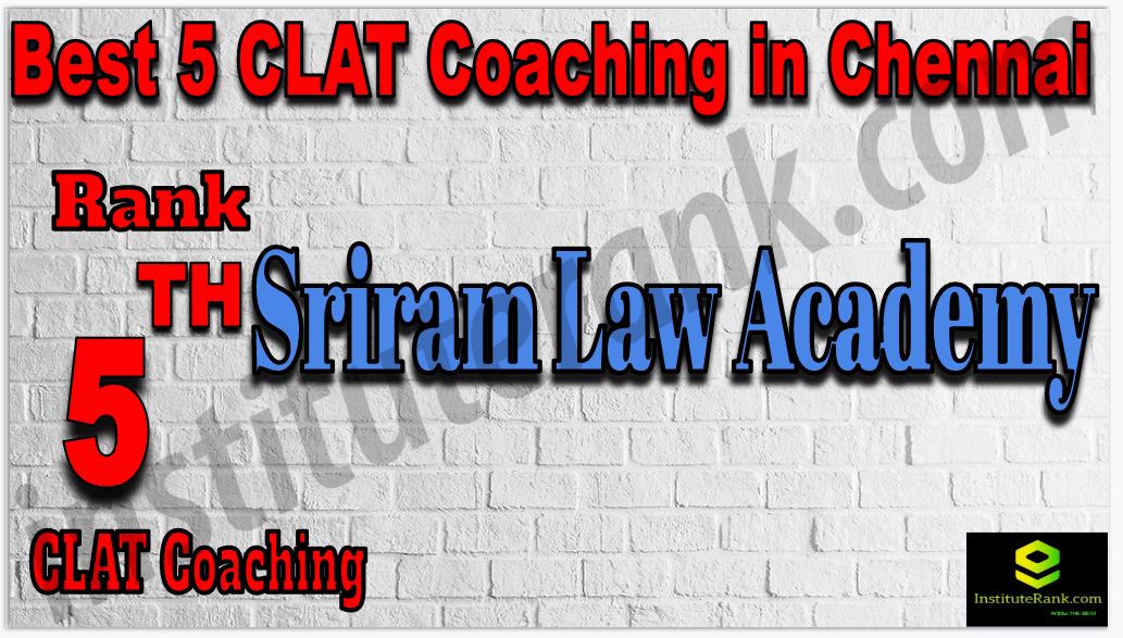 Rank 5th Best CLAT Coaching in Chennai