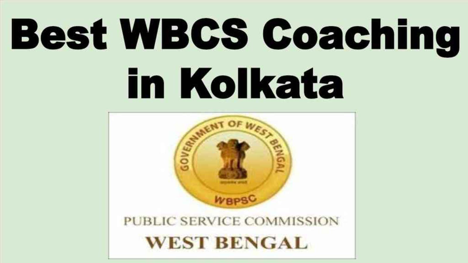Top WBCS Coaching in Kolkata