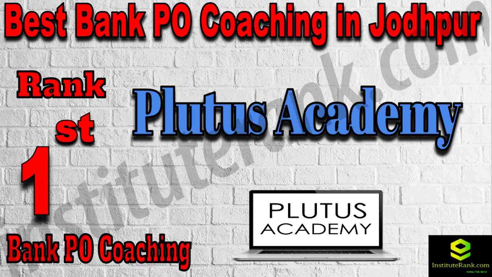 1st Best Bank PO Coaching in Jodhpur