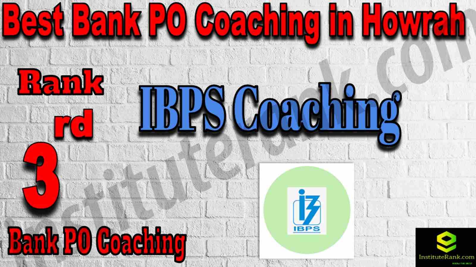 3rd Best Bank PO Coaching in Howrah