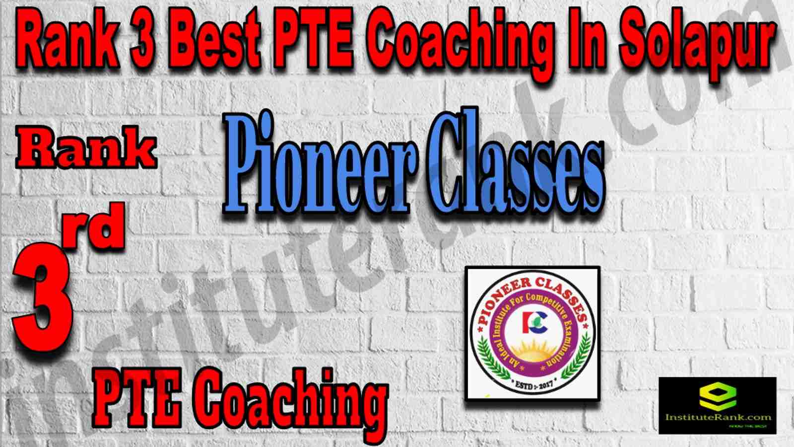 3th Best PTE Coaching In Solapur