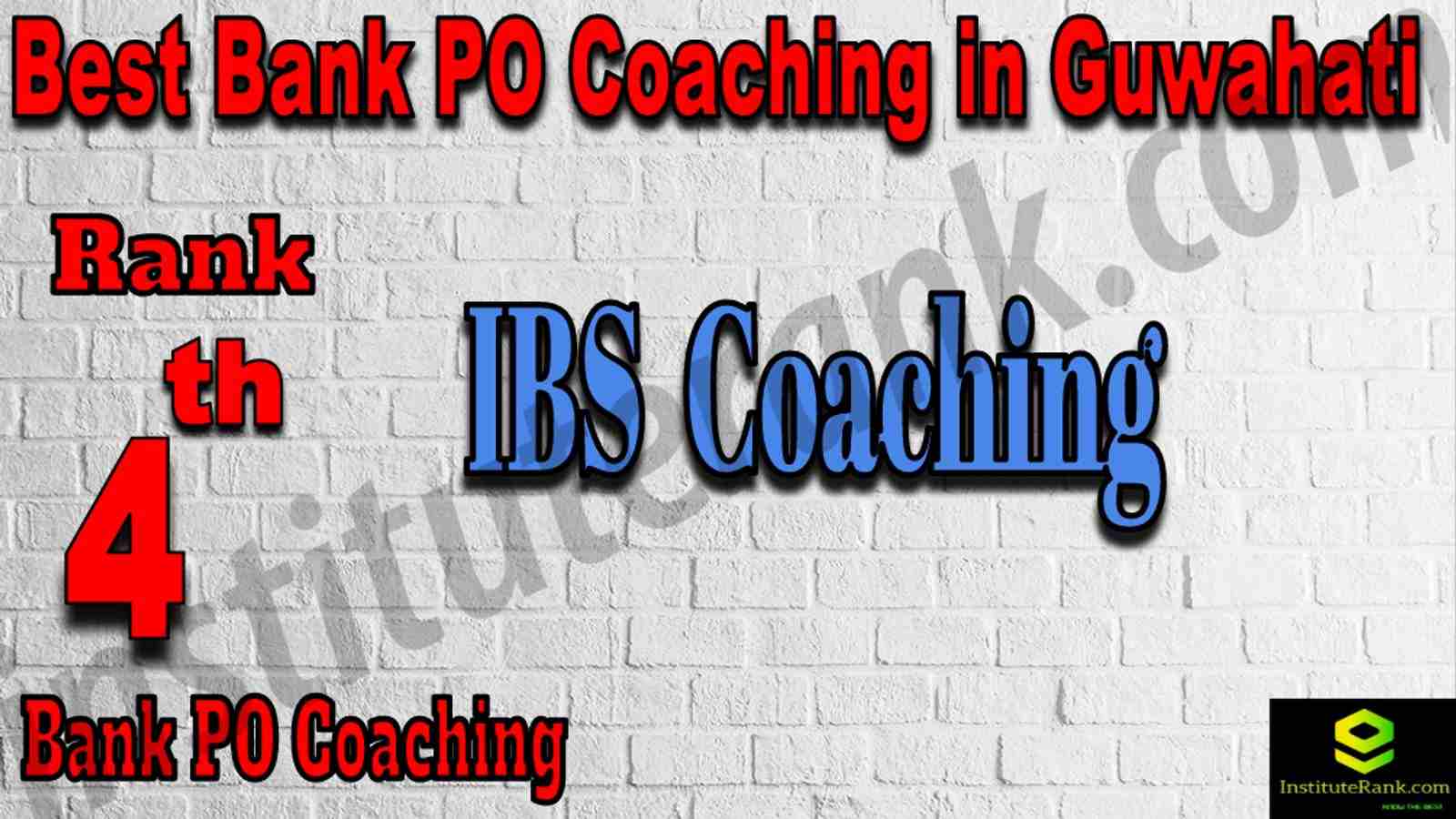 4th Best Bank PO Coaching in Guwahati
