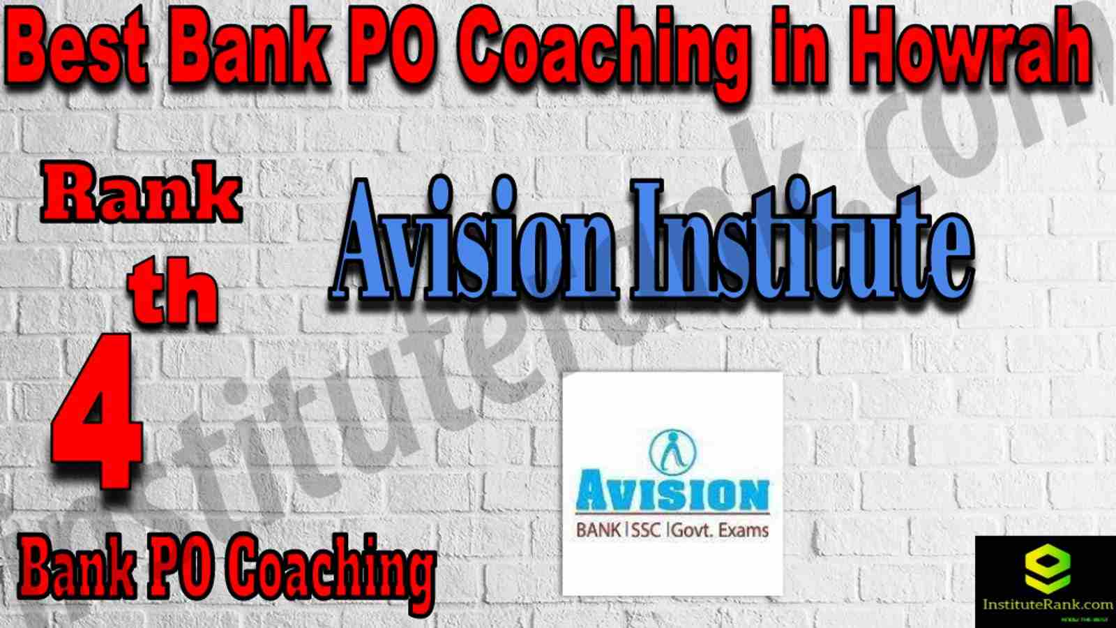 4th Best Bank PO Coaching in Howrah