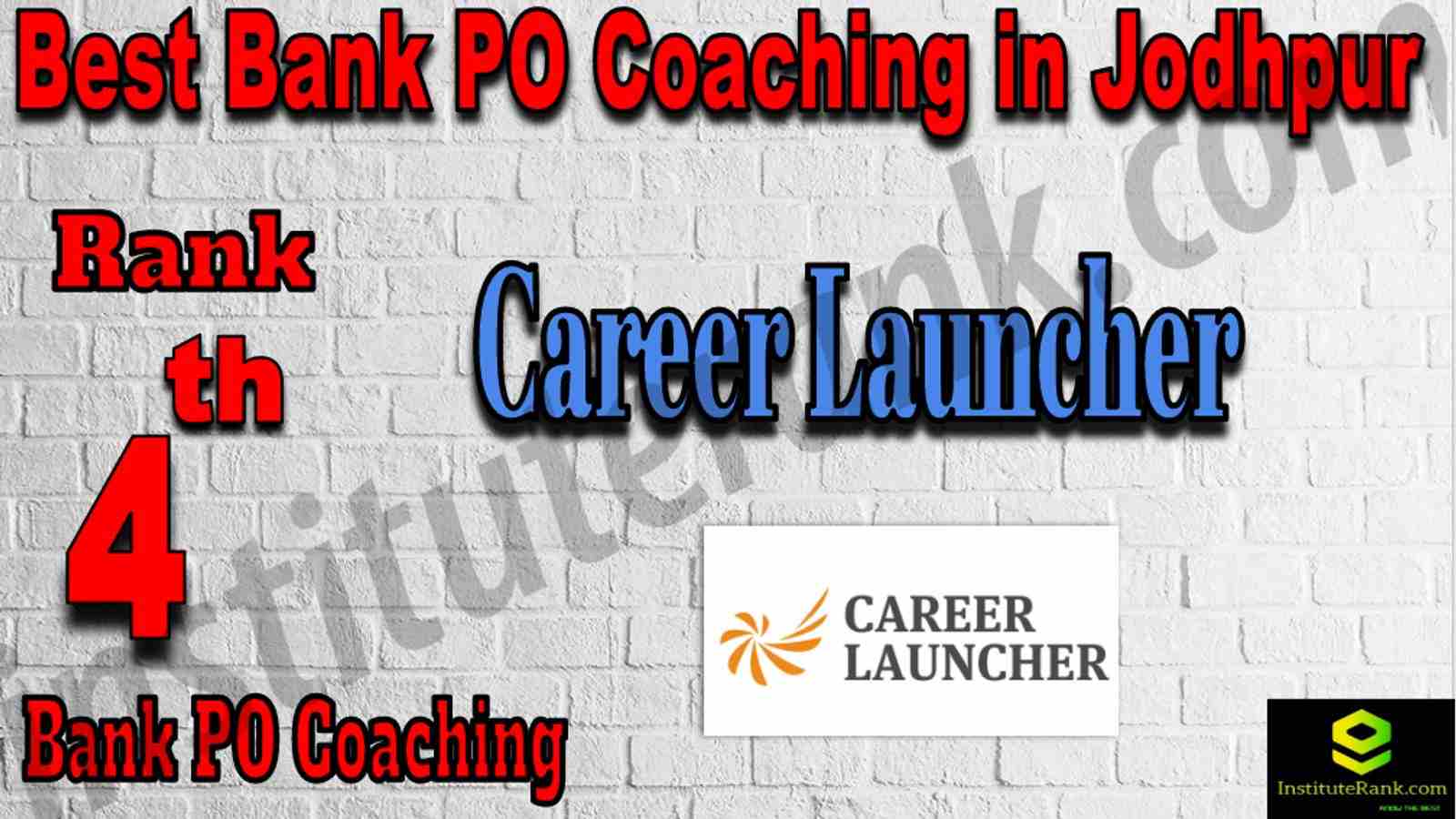 4th Best Bank PO Coaching in Jodhpur