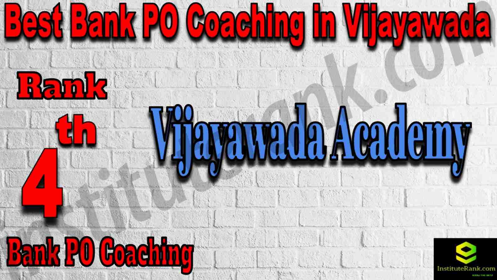 4th Best Bank PO Coaching in Vijayawada