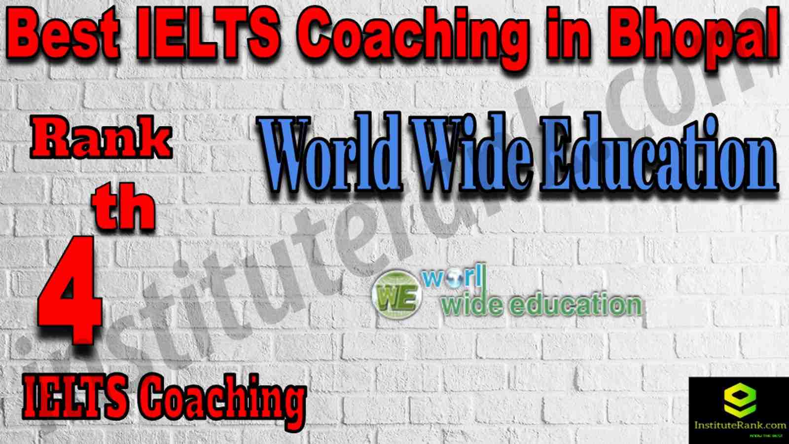 4th Best IELTS Coaching in Bhopal