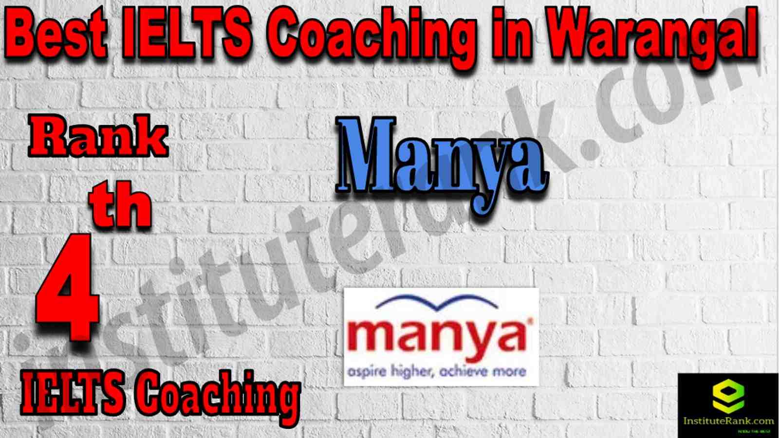 4th Best IELTS Coaching in Warangal