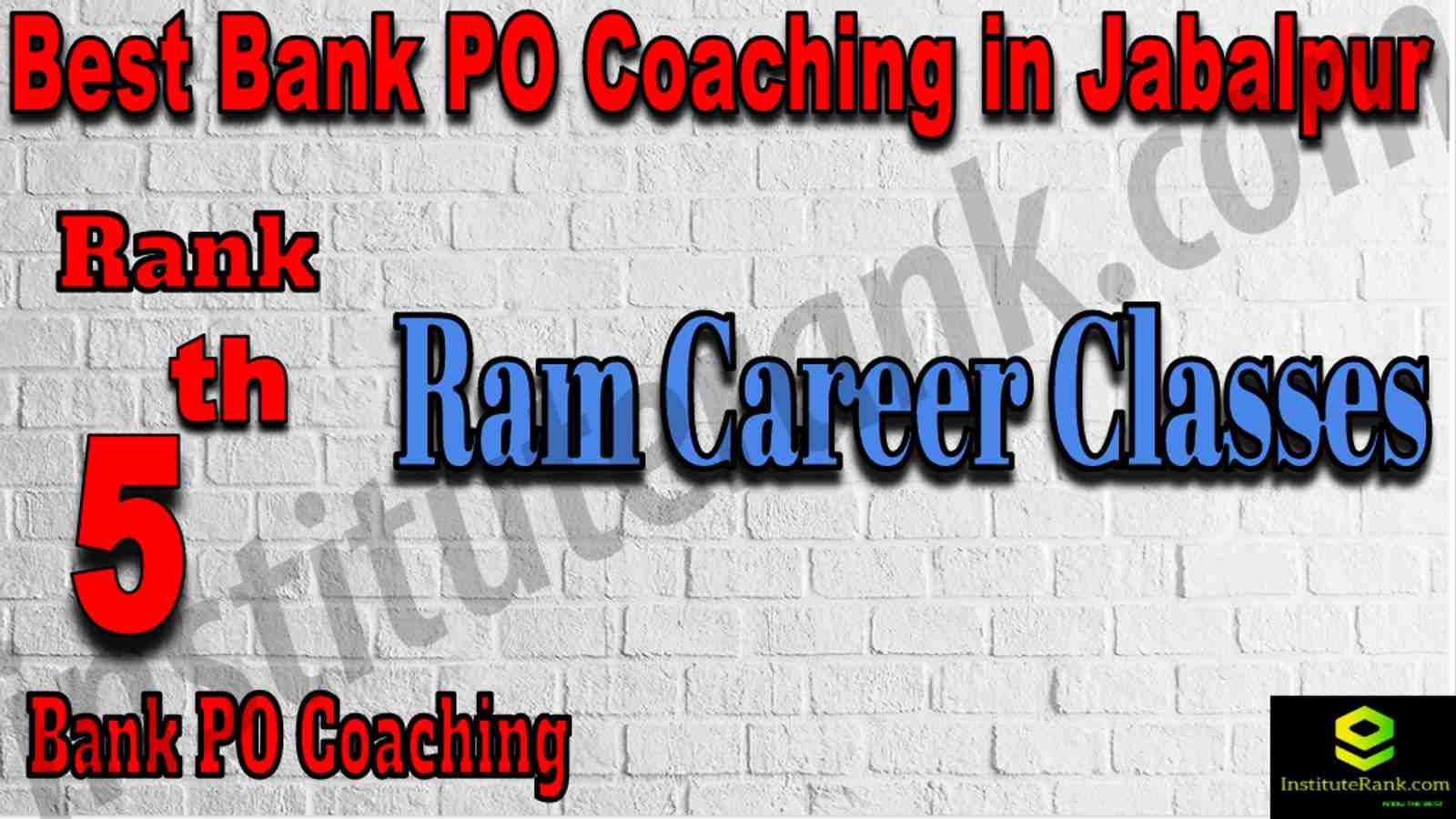 5th Best Bank PO Coaching in Jabalpur