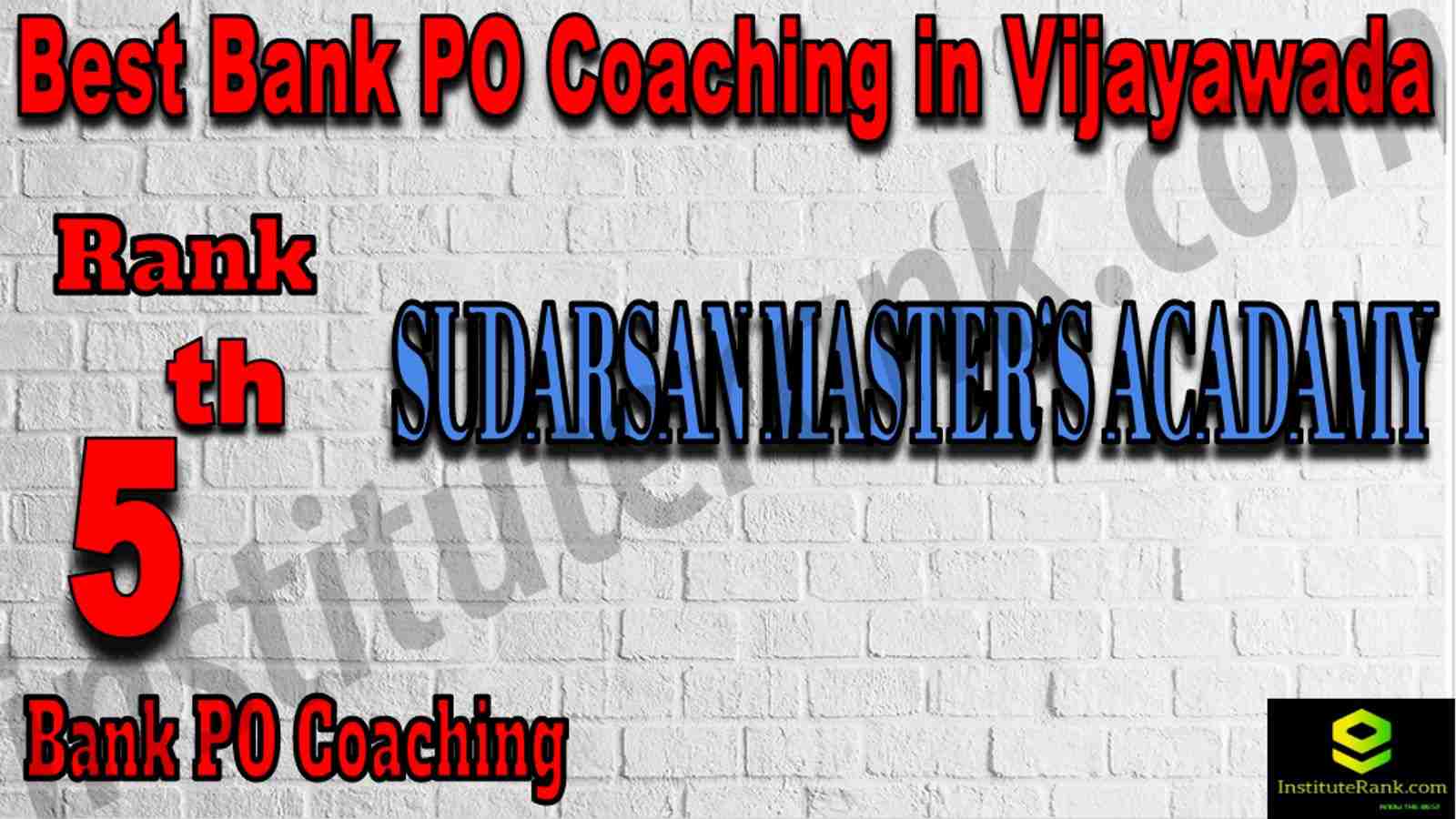 5th Best Bank PO Coaching in Vijayawada