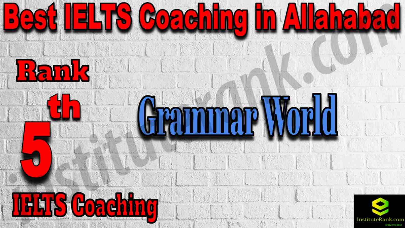 5th Best IELTS Coaching in Allahabad