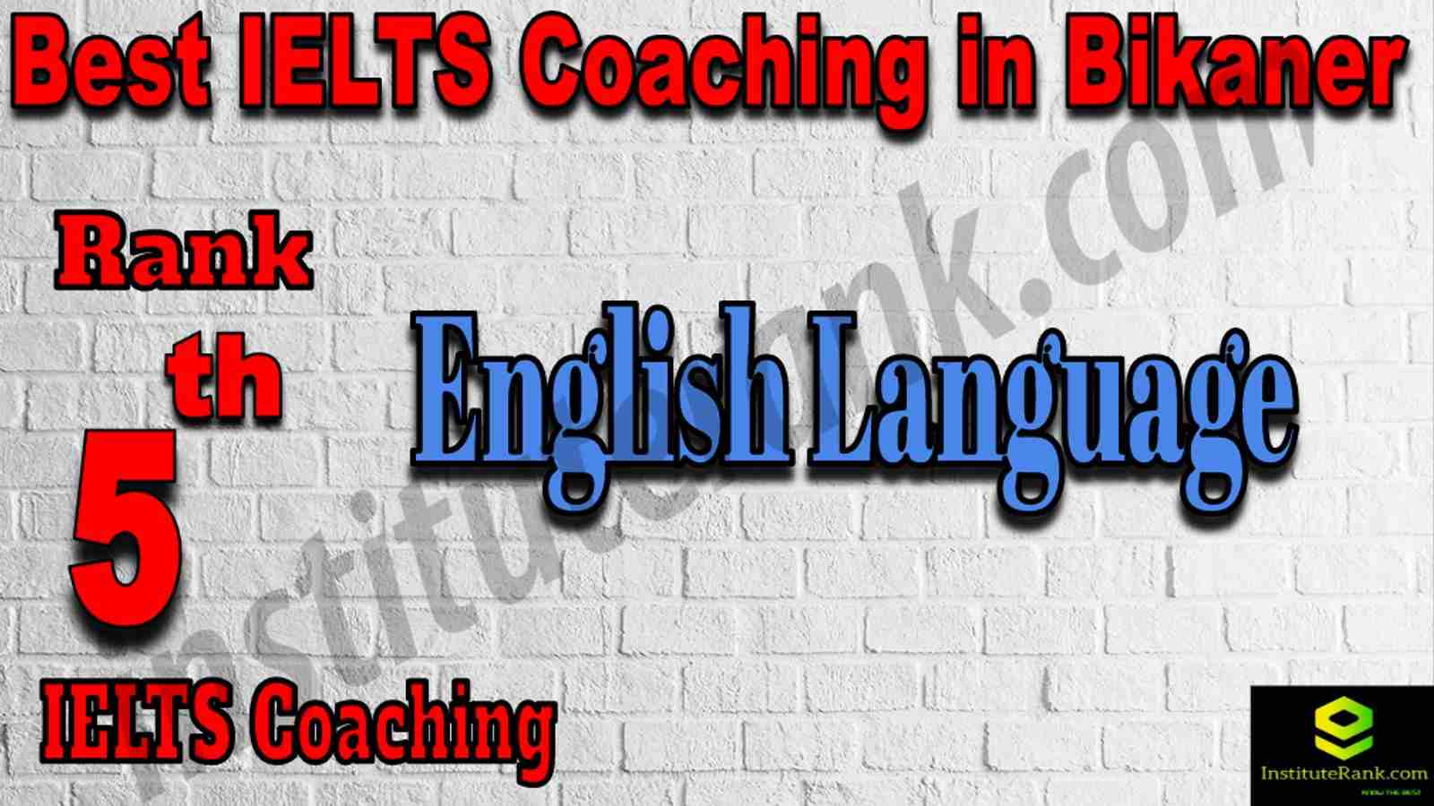 5th Best IELTS Coaching in Bikaner