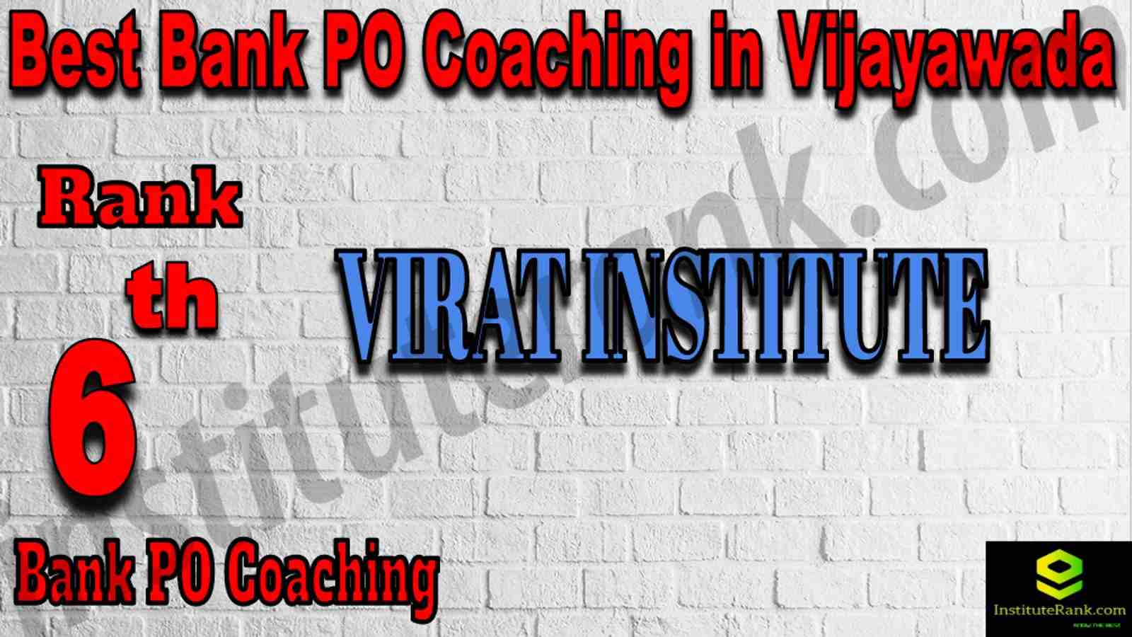 6th Best Bank PO Coaching in Vijayawada