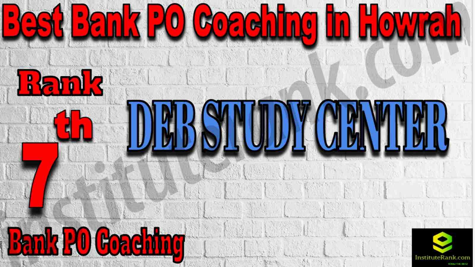 7th Best Bank PO Coaching in Howrah