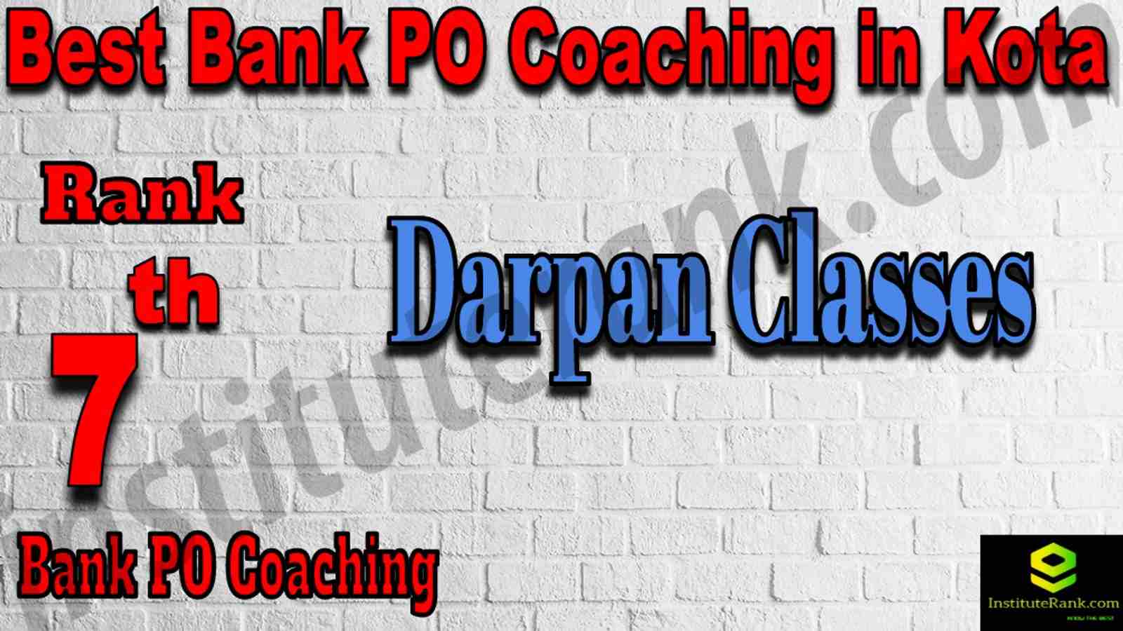 7th Best Bank PO Coaching in Kota