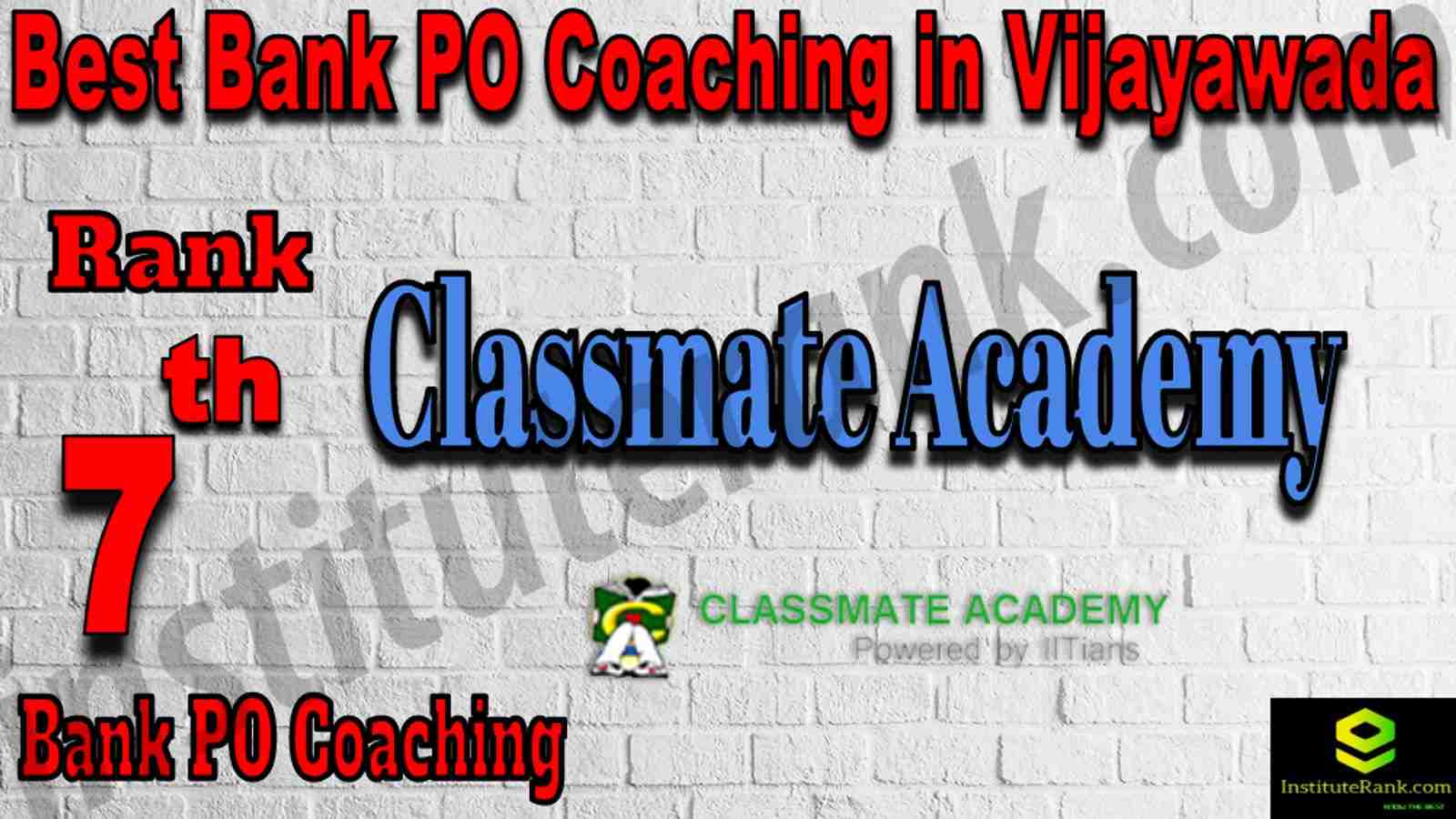 7th Best Bank PO Coaching in Vijayawada