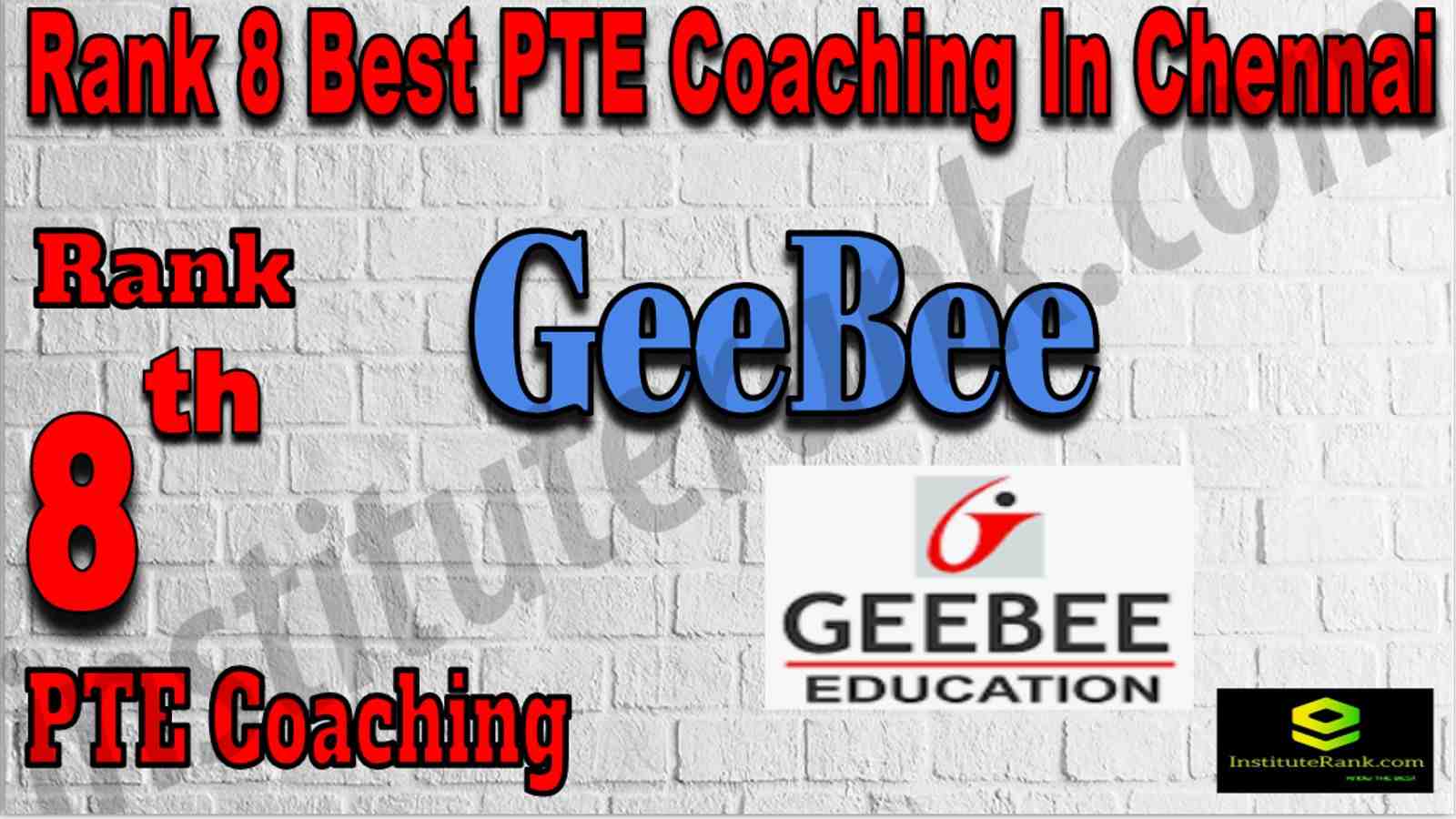 8th Best PTE Coaching In Chennai