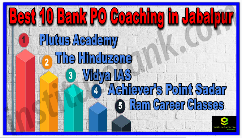 Best 10 Bank PO Coaching in Jabalpur