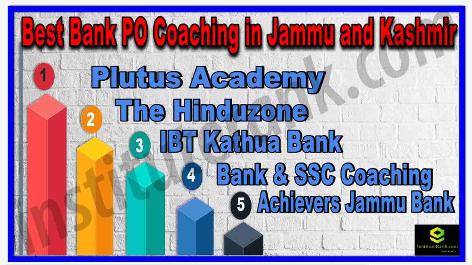 Best Bank PO Coaching in Jammu and kashmir
