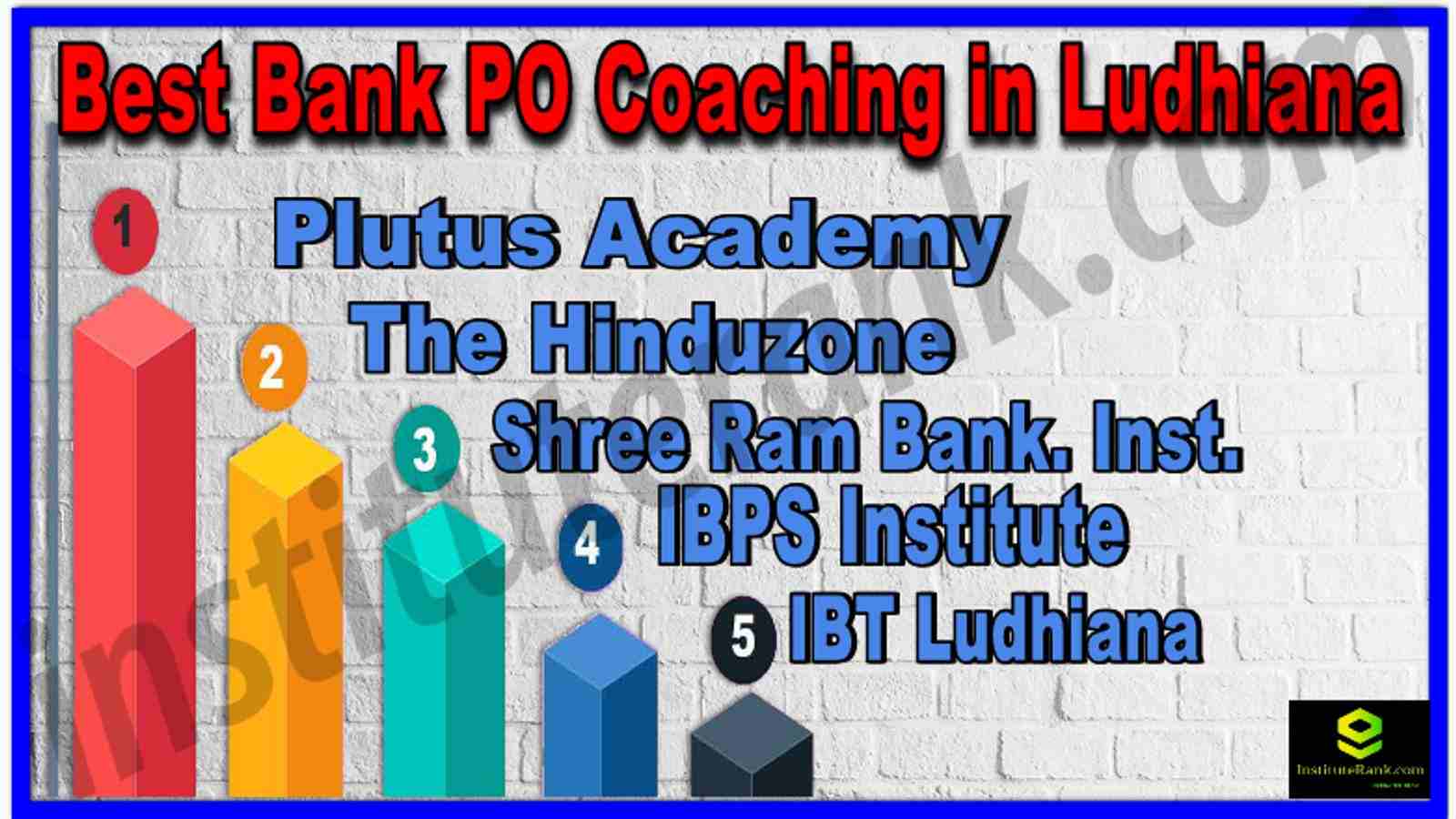Best Bank PO Coaching in Ludhiana