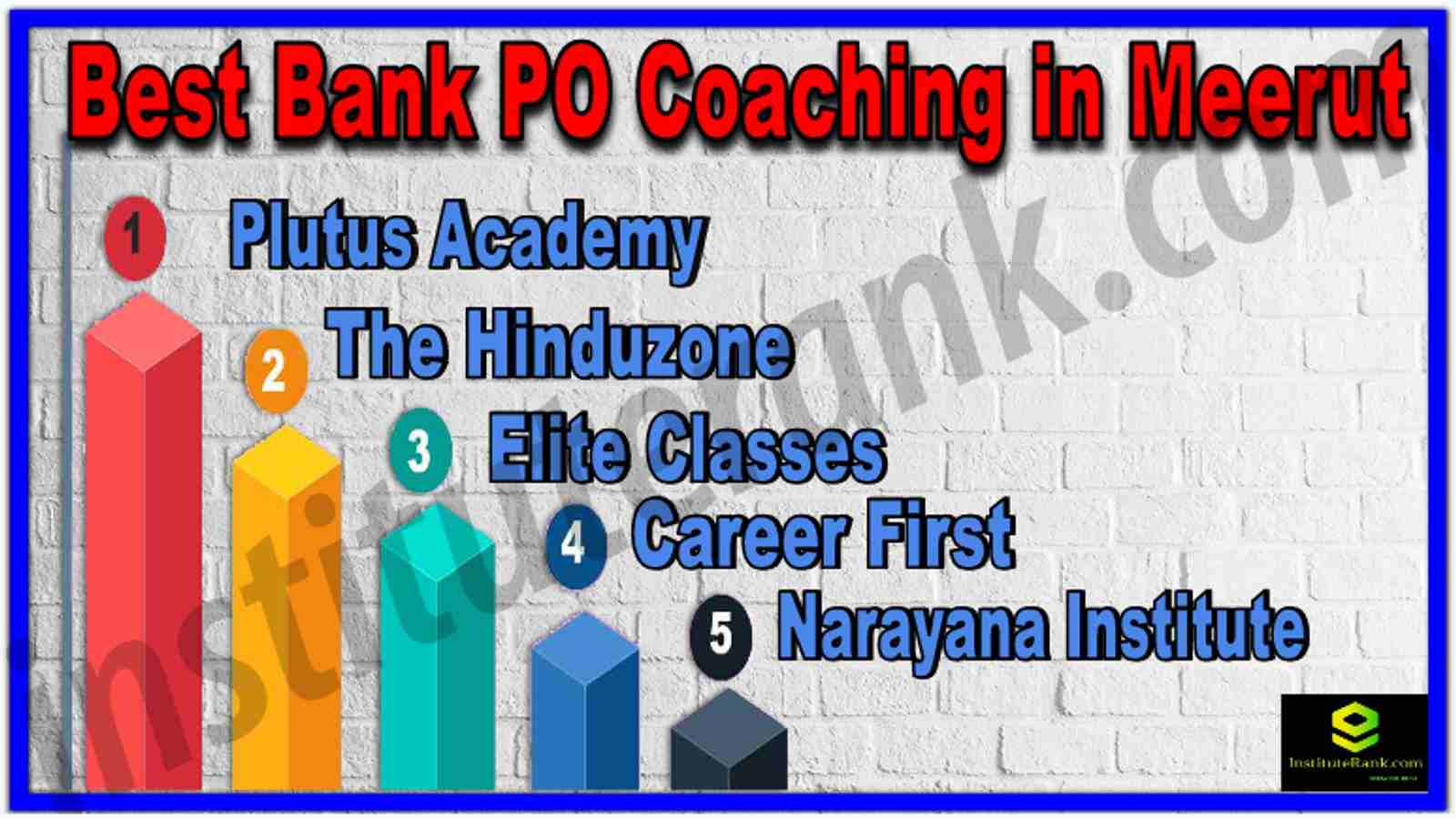 Best Bank PO Coaching in Meerut