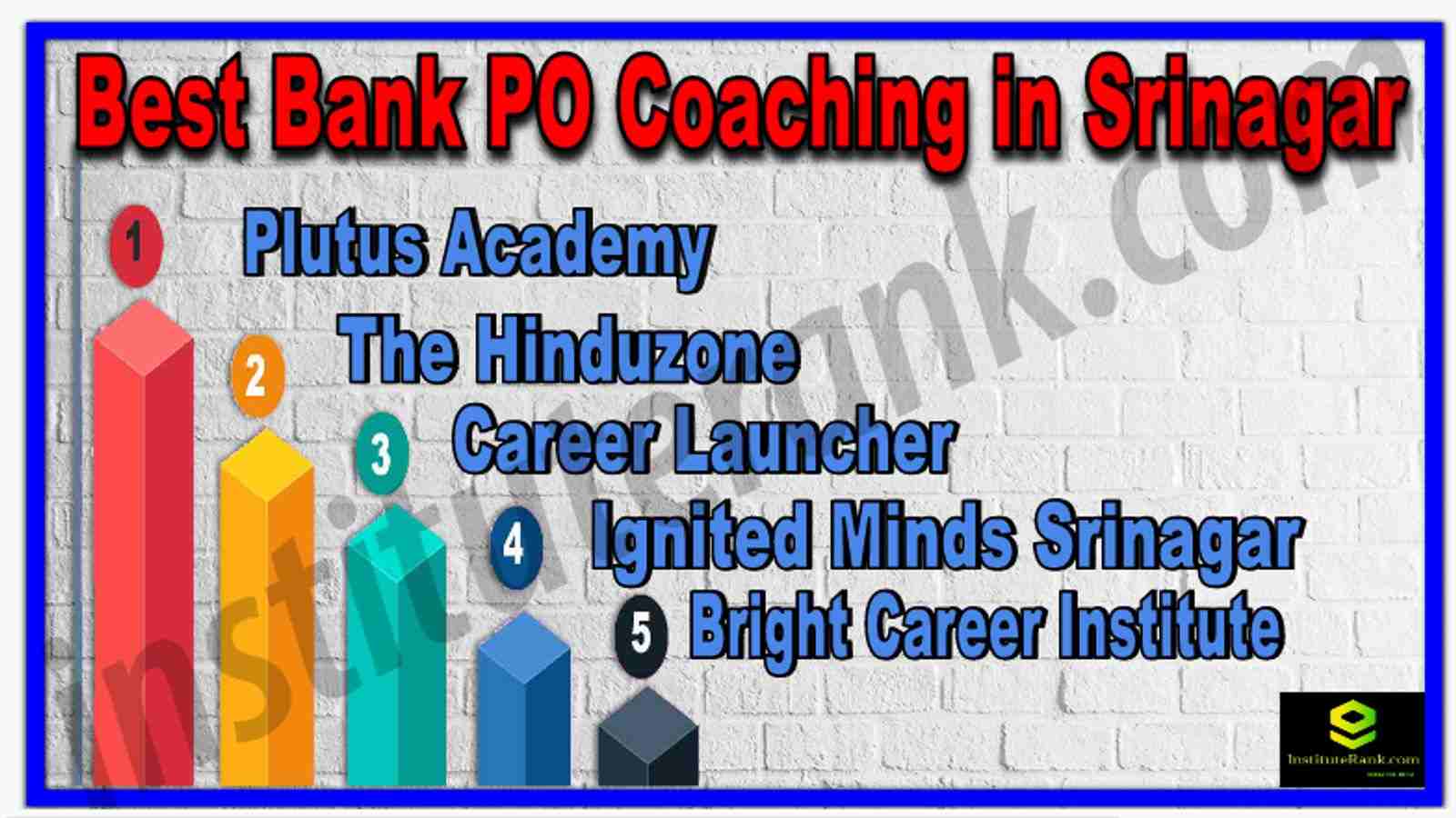 Best Bank PO Coaching in Srinagar