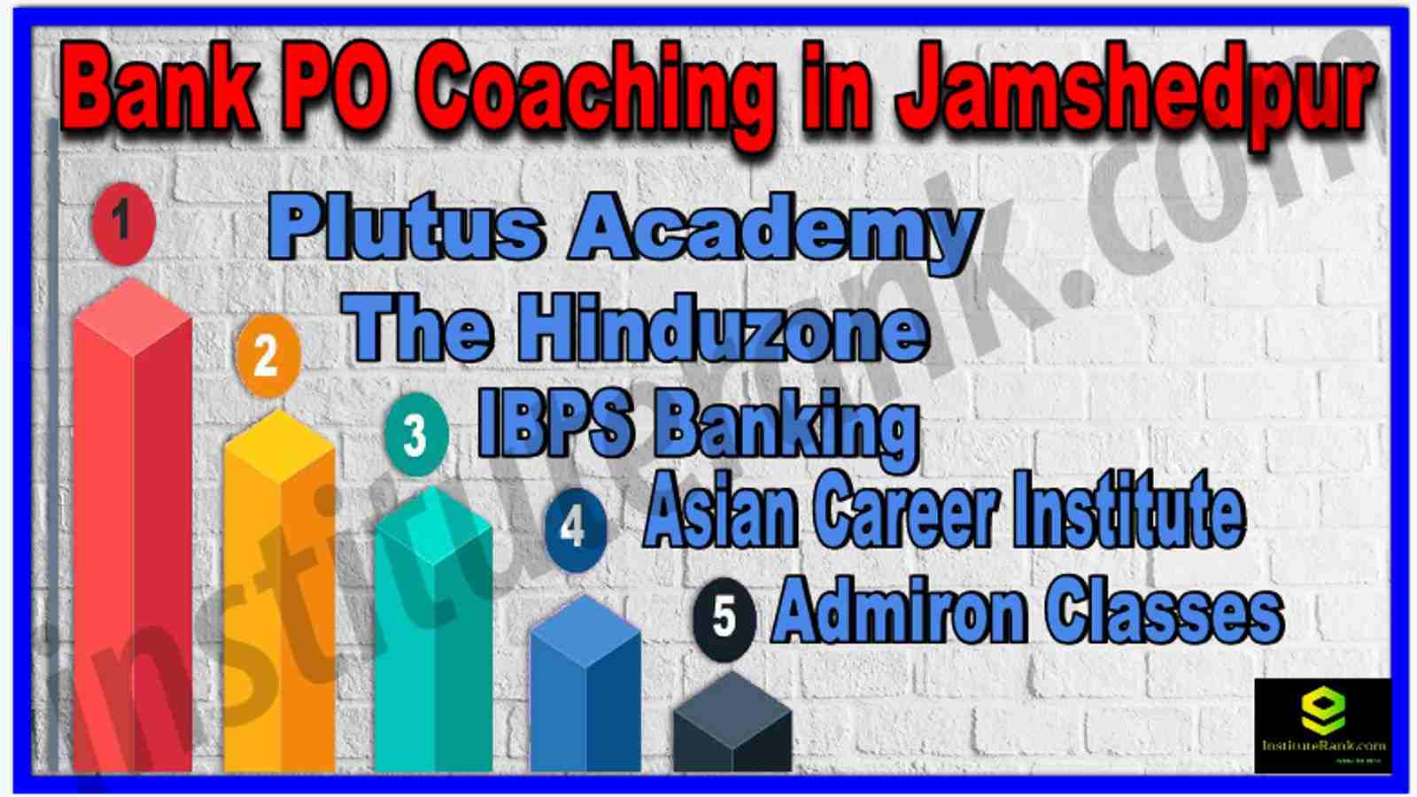 Best Bank PO Coaching in Jamshedpur