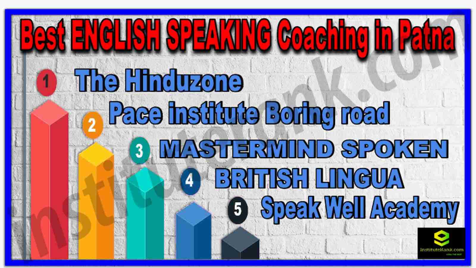 Best ENGLISH SPEAKING Coaching in Patna