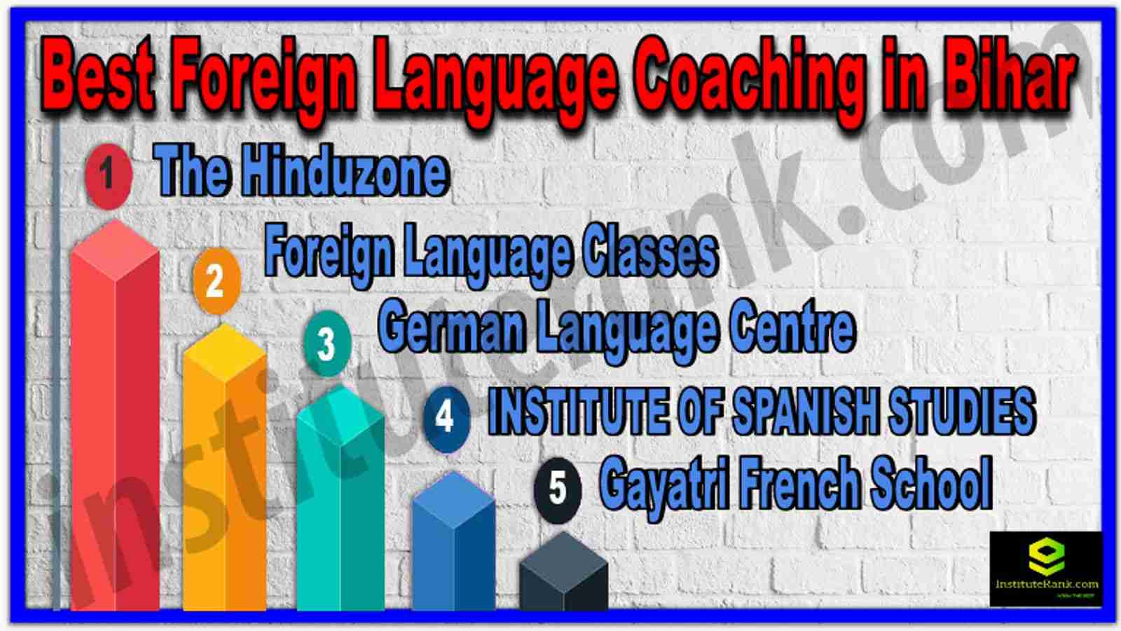 Best Foreign Language Coaching in Bihar