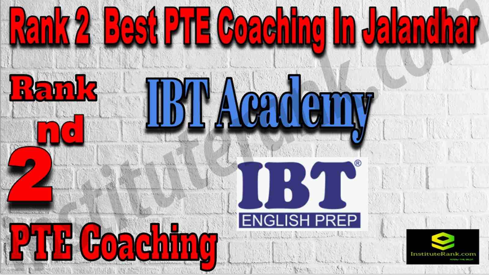 Rank 2 Best PTE Coaching In Jalandhar