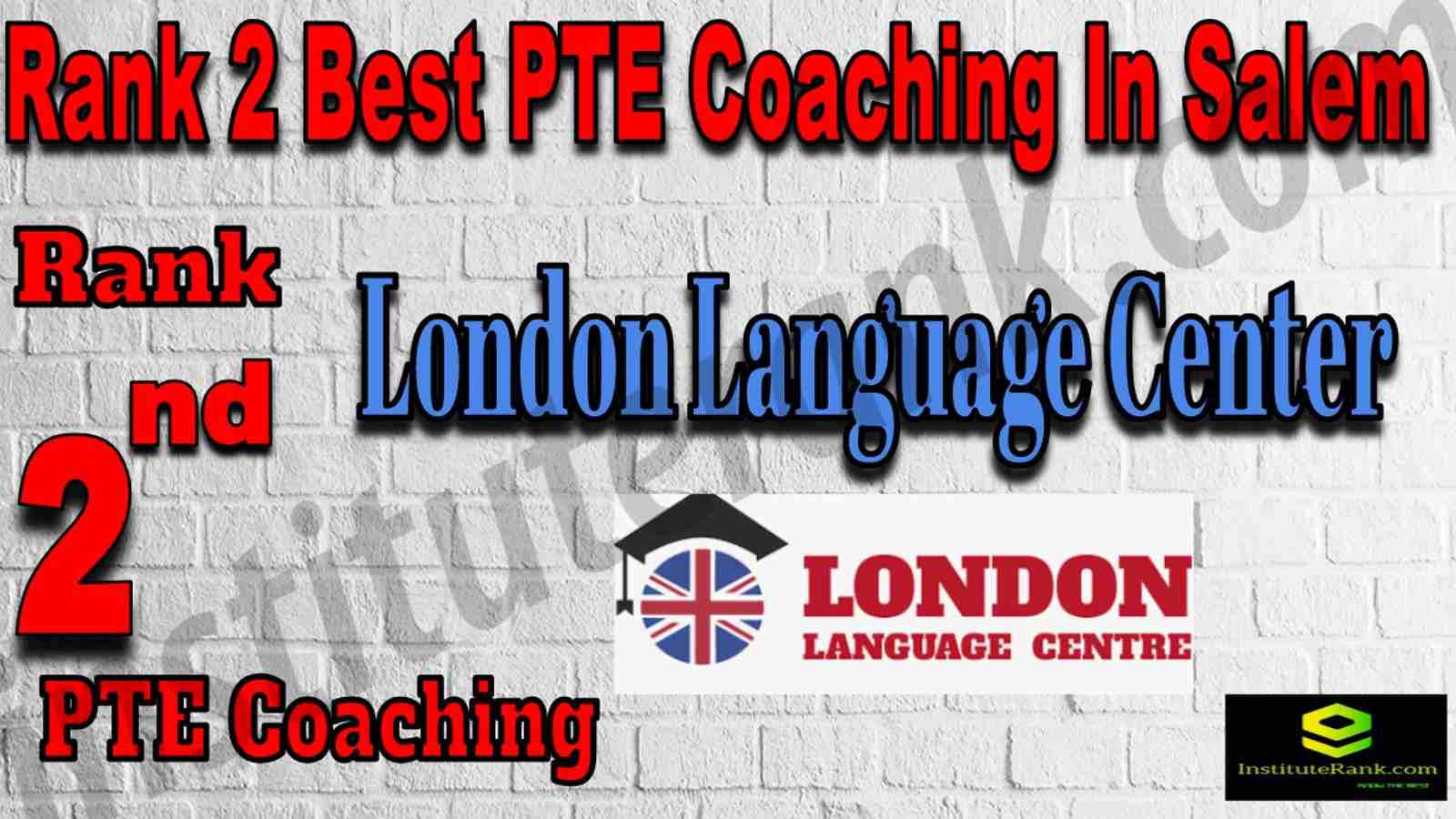 Rank 2 Best PTE Coaching In Salem