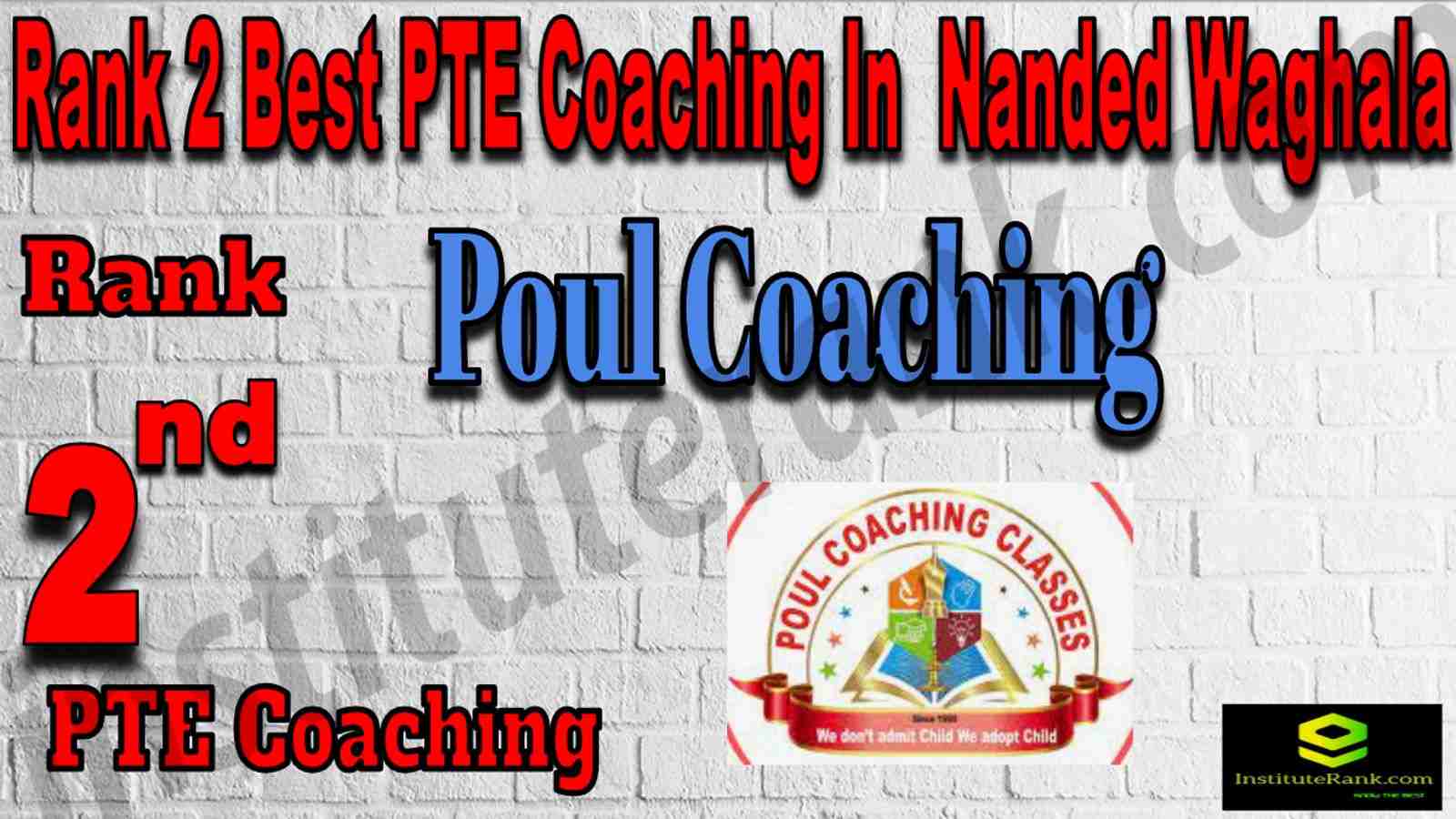 Rank 2 Best PTE Coaching in Nanded Waghala