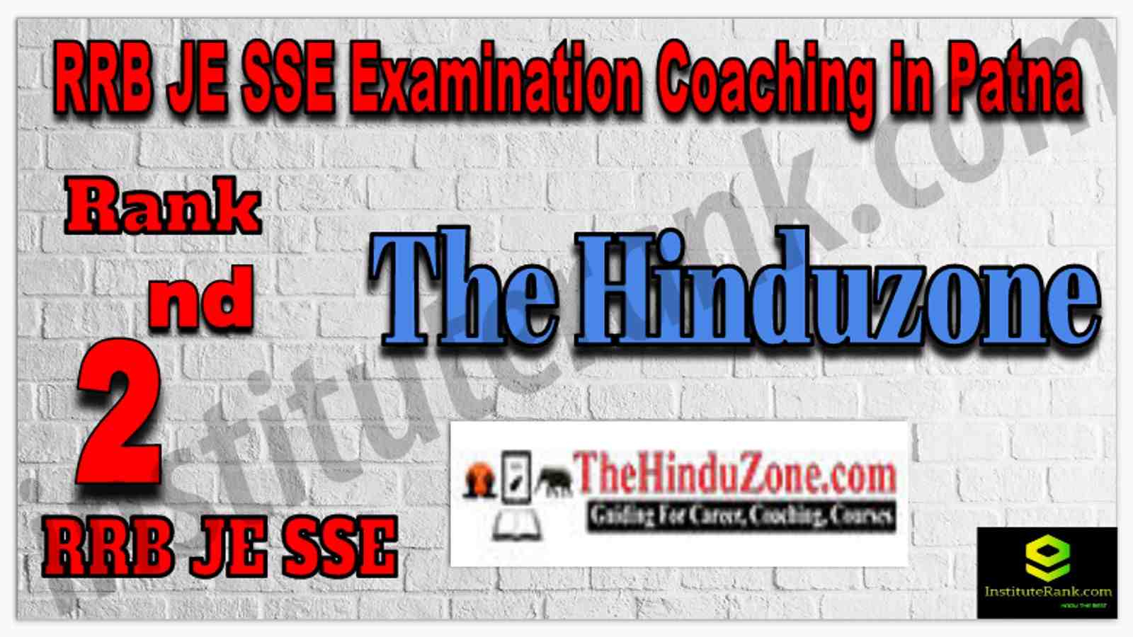 Rank 2nd RRB JE SSE Examination Coaching Institute in Patna