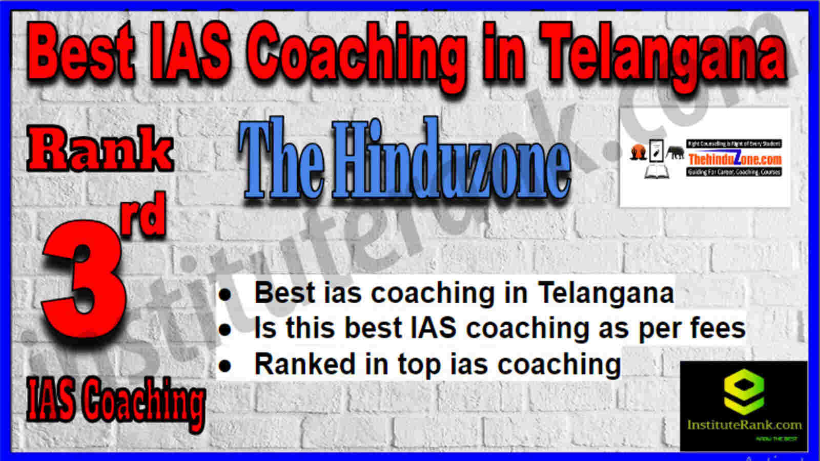 Rank 3 Best IAS Coaching in Telangana Rank 3 Best IAS Coaching in Telangana