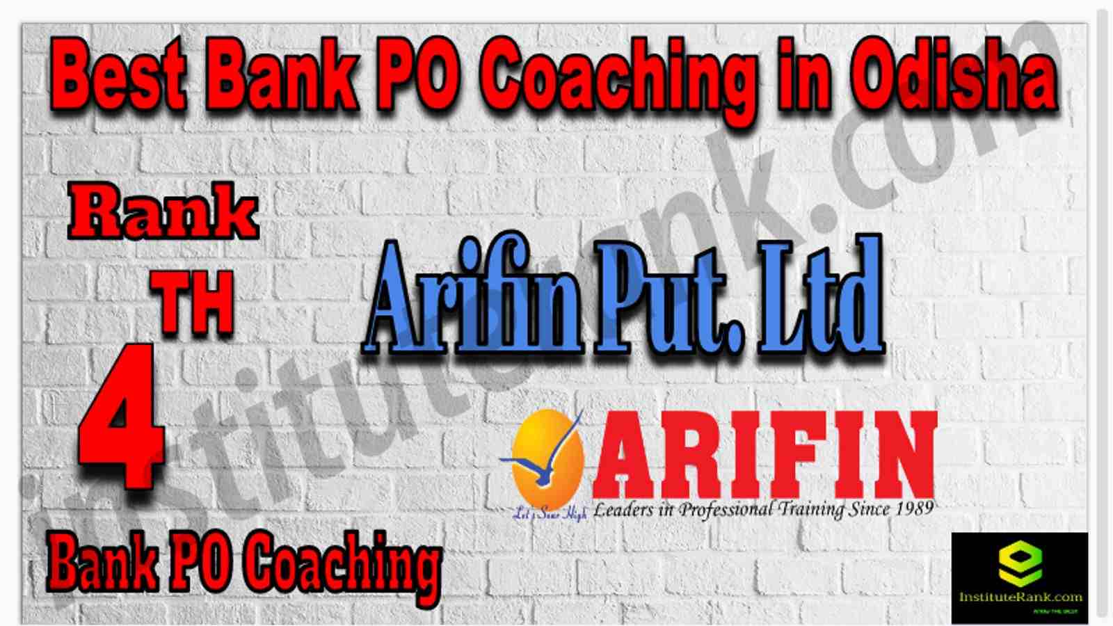 Rank 4 Best Bank PO Coaching in Coaching