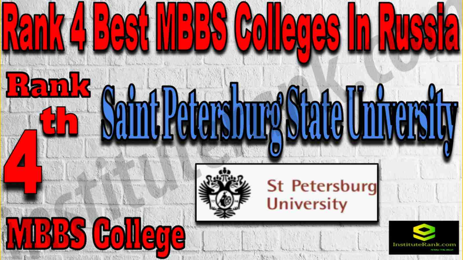 Rank 4 Best MBBS Colleges In Russia
