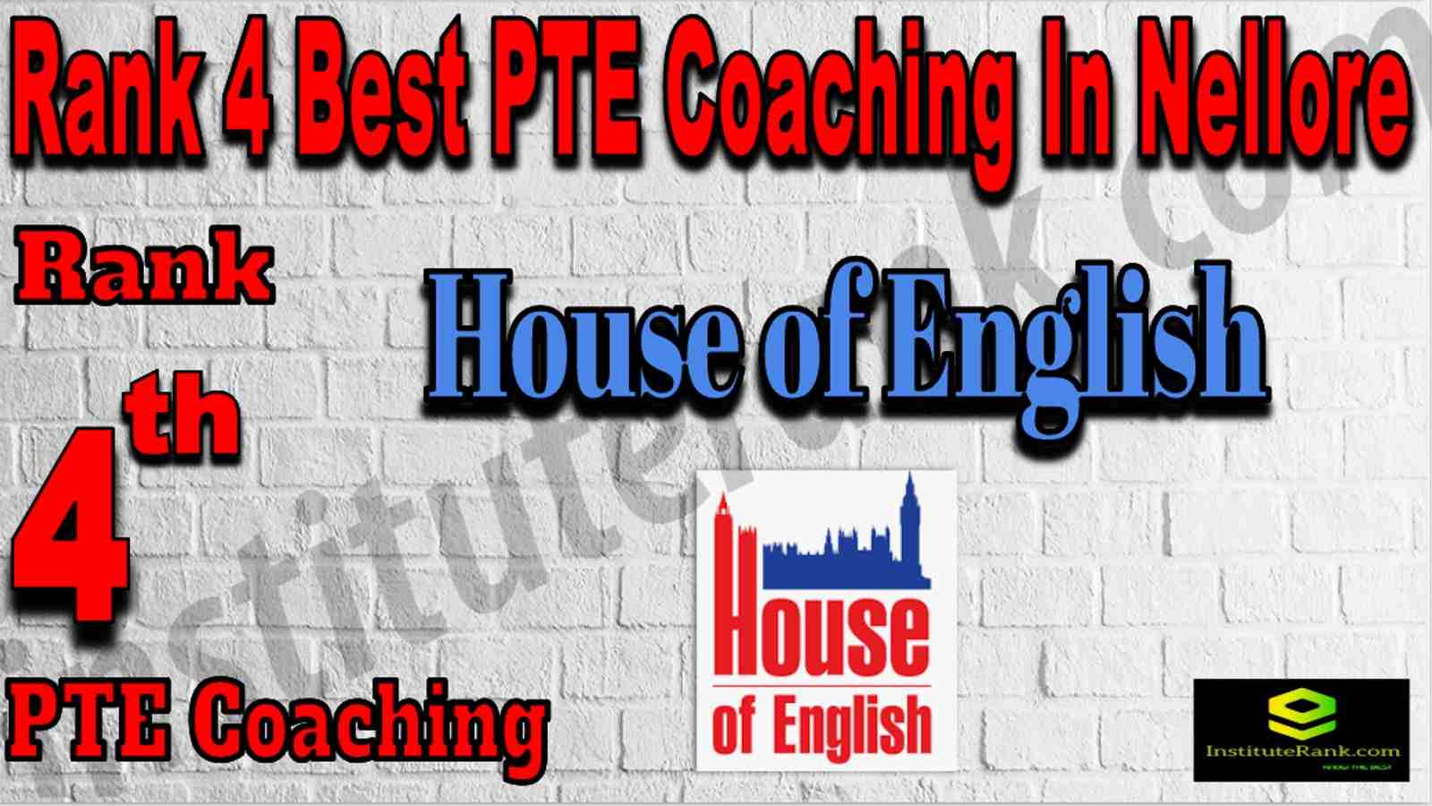Rank 4 Best PTE Coaching In Nellore