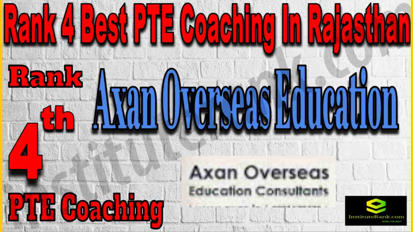 Rank 4 Best PTE Coaching In Rajasthan