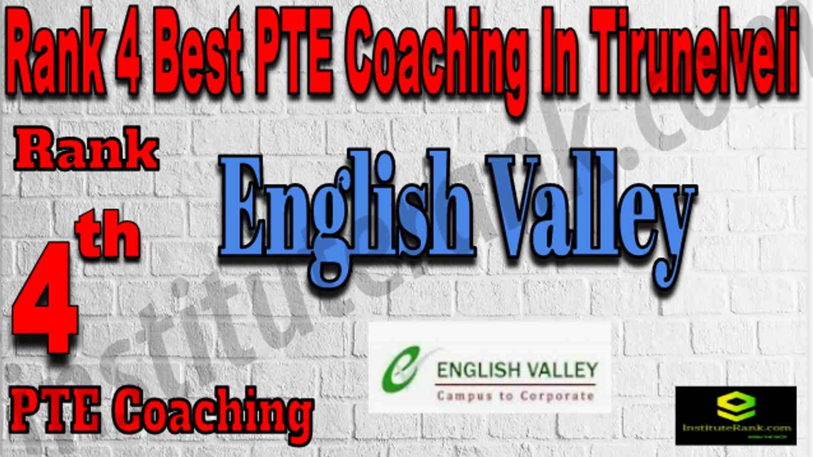 Rank 4 Best PTE Coaching In Tirunelveli