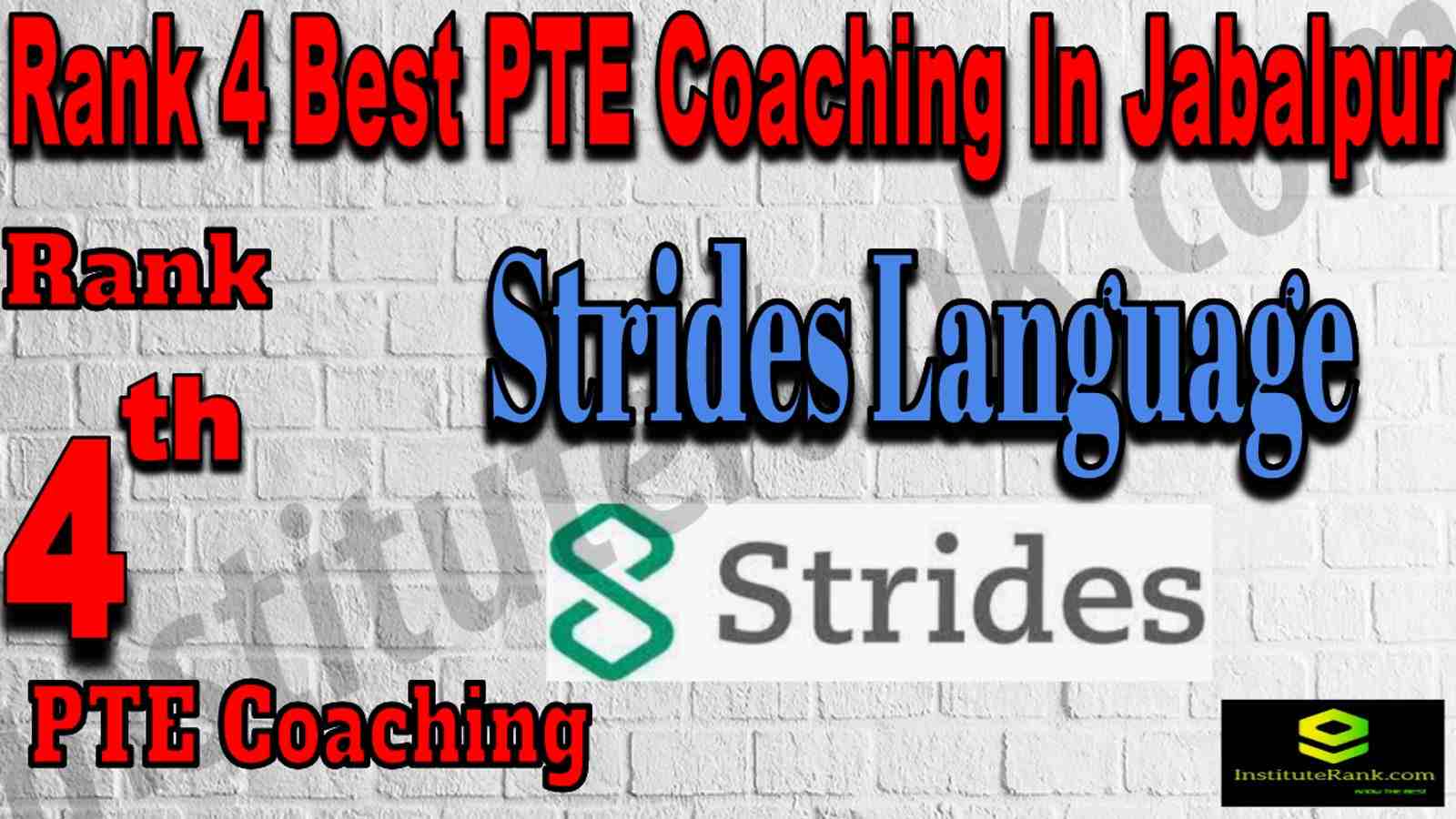 Rank 4 Best PTE Coaching in Jabalpur