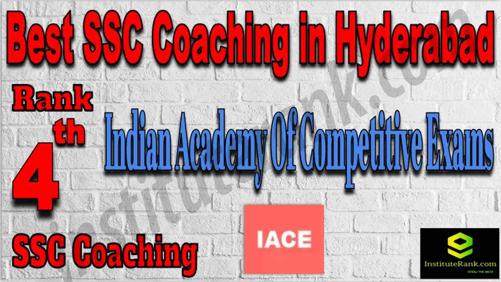 Rank 4 Best SSC Coaching in Hyderabad