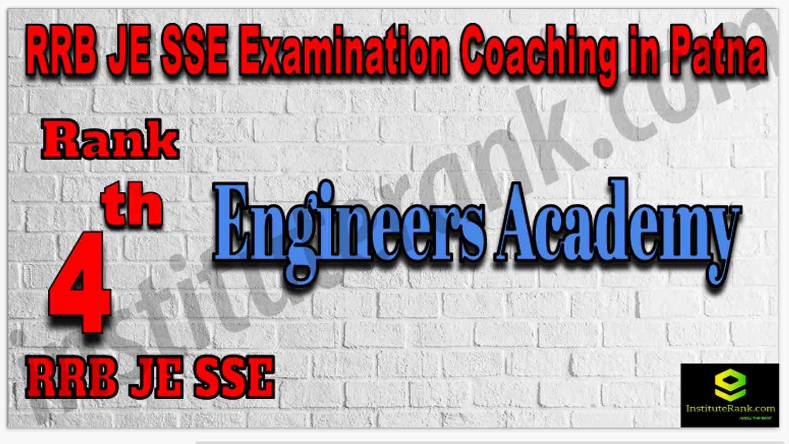 Rank 4th RRB JE SSE Examination Coaching Institute in Patna