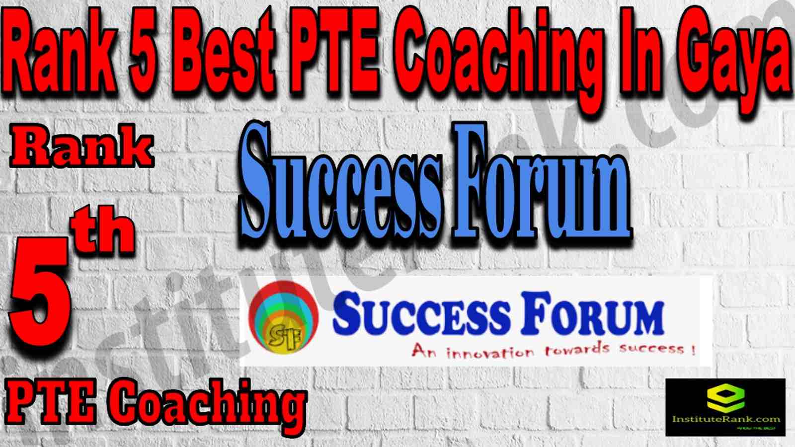 Rank 5 Best PTE Coaching In Gaya